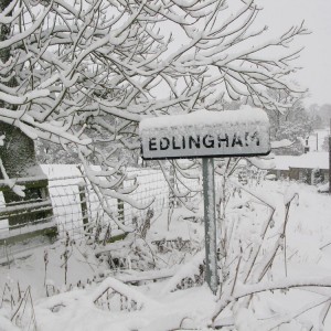 Edlingham-in-snow